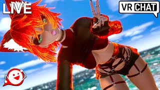 On A Quest To Be Coomfy. Hip Roll Mondays - VRChat Dancing Chatting Live Stream