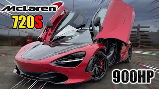 233* Vlog/CarVlog - CEA MAI ZGOMOTOASĂ MAȘINĂ! McLaren 720S 900hp ✈️