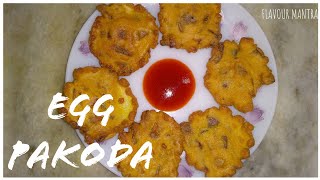 Egg Fritters | Egg Pakoda - Without Boiled Egg