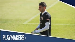 La espectacular atajada de Nahuel Guzmán en un entrenamiento