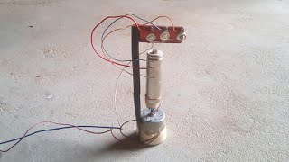 Dc motor amazing new project use Led bulb and motor