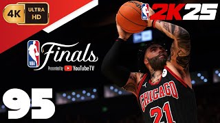 NBA 2K25 =My Career= [PC] (4K) EP95 {The NBA Finals} Game 3 {Bulls @ Timberwolves}