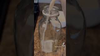 How to Make Homemade Oat milk 🥛#shorts