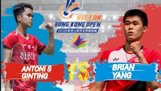 Anthony GINTING vs Brian YANG | Hongkong Open 2023