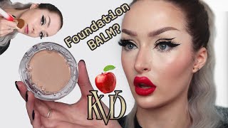 Best foundation I've tried in a while? KVD Beauty Good Apple Foundation Balm REVIEW