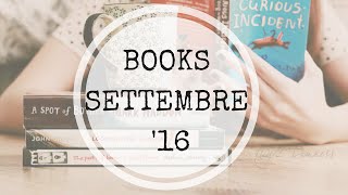 BOOKS SETTEMBRE '16