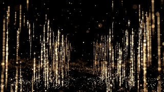 Golden Particles Awards Show Background Video - Free Download 4K Background Video