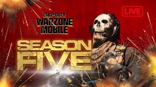 🔴 LIVE | WARZONE MOBILE SEASON 6 LOADING | ROAD TO 600 SUBS #warzone #warzonemobile #wzm #live #cod