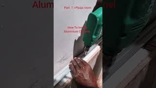 #How To Install Aluminium Channel #shorts