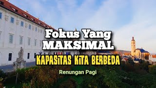 Fokus Yang Maksimal - Renungan dan Doa Pagi Suara Injil 27/10/2024