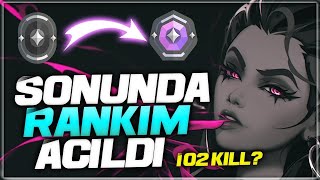 Valorantda 102 Kill Almak ? - Valorant İlk 5 Maç Nereye Atar - Valorant Demirden Elmasa #4