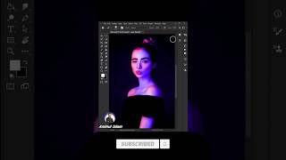 simple tips to create a bual tone image in Photoshop ps #shortsfeed #shortsviral #shorts