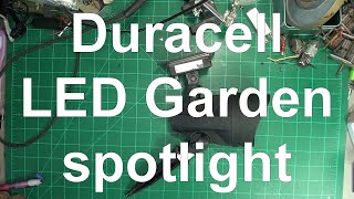 Duracell LED solar garden spotlight 6 year later review