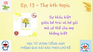 RE13T4 - Sự khác biệt giữa bé trai và bé gái mà có thể cha mẹ không biết