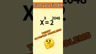 Beautiful exponential equation #youtubeshorts #shorts #tricks #exponents #olympiad #challenge #phonk