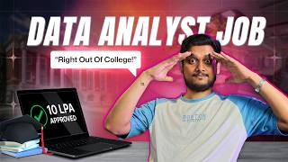 How to get a Fresher Data Analyst Job in 2025 after College? | Data Jobs, Placements, Salary