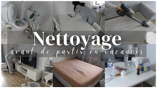 Je nettoie tout avant de partir en vacances | avoir l’esprit tranquille en vacances 🧼