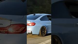 BMW M4 FULL throttle when leaving Nurburgring tankstelle!