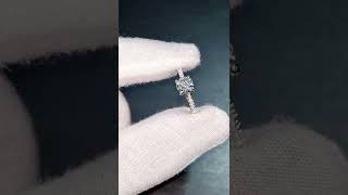 Round Cut Solitaire Diamond Engagement Ring