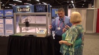 LinMot Product Demonstrations at Automation Fair