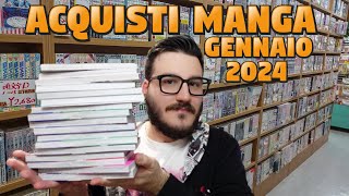 ACQUISTI MANGA GENNAIO 2024 | CULtura e Calcio