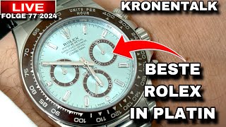 BESTE ROLEX IN PLATIN? Daytona oder Day Date?