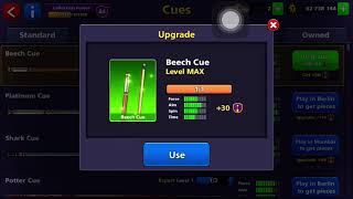 8 Ball Pool - Beech Cue Level MAX