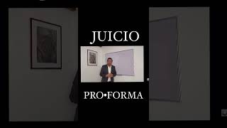 Visualiza “Juicio Pro•Forma” completo en nuestro canal de YouTube