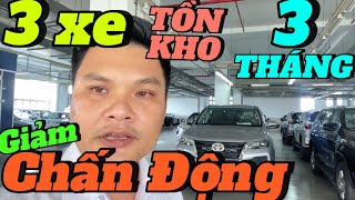 TOYOTA GIẢM GIÁ CHẤN ĐỘNG 3 XE TỒN LÂU 3 THÁNG CHƯA CÓ KHÁCH