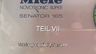 Miele Senator 165 -  Stoßdämpfer wechseln &  Rückbau der Trommel Teil VII