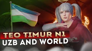 🇺🇿 TEOTIMUR N1 IN THE WORLD | TEO TIMUR YOKI ASLAMBOI KOMENT YOZAMZ | PAPIK PUBG MOBILE