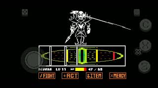 Undertale Genocide Android - Undyne the Undying LV11 (INTERNAL AUDIO)