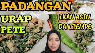 PADANGAN ‼️MENU SEDERHANA URAP,PETE,IKAN ASIN ‼️