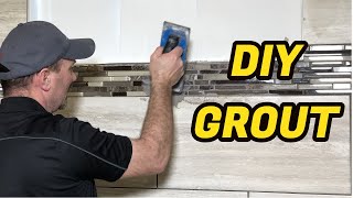 How To Grout Wall Tile (Shower)