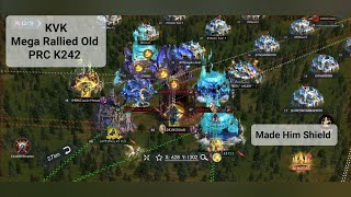 KVK PART-1 || K5153 V/S K5235 || Made Old PRC K242 Guy Shield In Forest || KING OF AVALON.