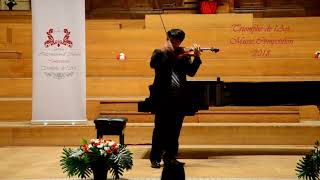 Shan-Hsin Chang : Paganini - Caprice No. 5 op. 1