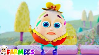 Humpty Dumpty Sat On The Wall Comptine pour les enfants de la maternelle