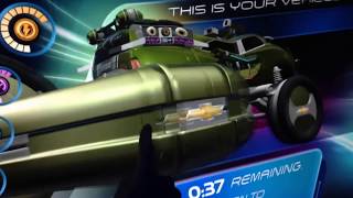 The worst car ever created at the Test Track at Epcot.