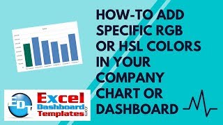 How-to Add Specific RGB or HSL Colors in Your Company Chart or Dashboard