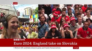 Capturing Slovak Pride: Petrana's Passion at the #Slovakia vs. #England #Match #euro2024