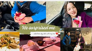 He took me on a surprise date || Valentine’s Day || vlog @MirmilyHansepisvlog