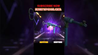 Bunny mp40 skin permanently Nikal Gaya free fire new event#shots #viral #trending #freefire