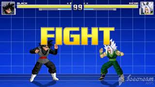 black vs zaiko/xicor |mugen v1.0|