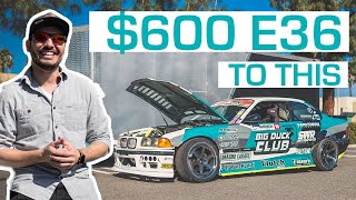 RJ CONTRERAS BMW E36 DRIFT CAR AND DRIFT LIFE