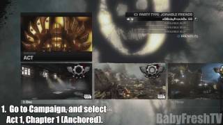 Gears of War 3: Getting Onyx Doorman Medal Tutorial