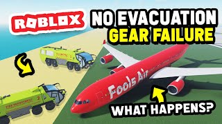 What Happens if You DONT EVACUATE the Gear Failure In Cabin Crew Simulator