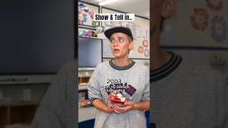 Show & Tell in 2003 vs 2023🥲 100K YT SUBS OMGSH ILY ALL SM 🥹 #schoolmemes #funnyshorts #thenvsnow