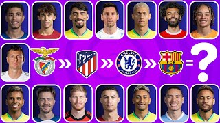 Can You Guess The Player By Their Song, and Club Transfer👕🔊  Football Quiz 2024