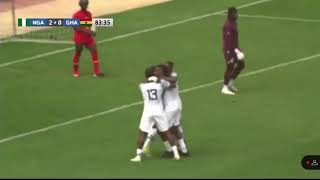 🇳🇬 NIGERIA  2:1 GHANA 🇬🇭  WATCH GOALS AND HIGHLIGHTS