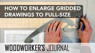 How to Enlarge Gridded Drawings